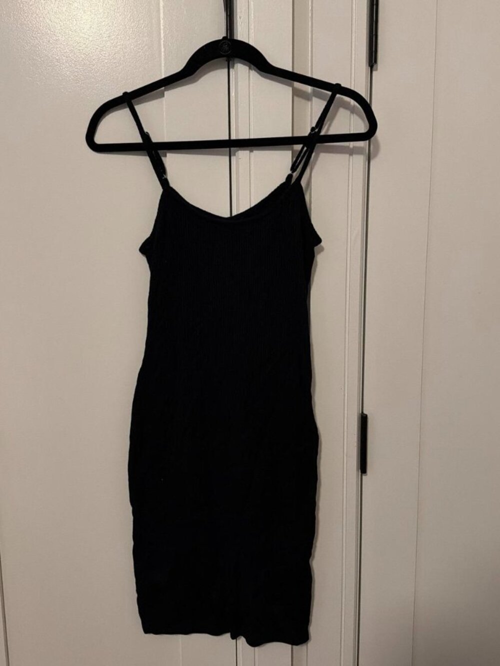 Forever 21 Black Bodycon Midi Dress